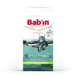BAB'IN - SIGNATURE CROQUETTES FRANÇAISES POUR CHATON 2 KG