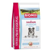 BIOMILL - Croquettes Chien Junior Medium 12 kg