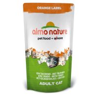 Croquettes Chat Orange Label Dinde 750g