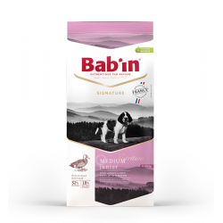 SIGNATURE Junior Medium 15 kg BAB'IN (croquettes)