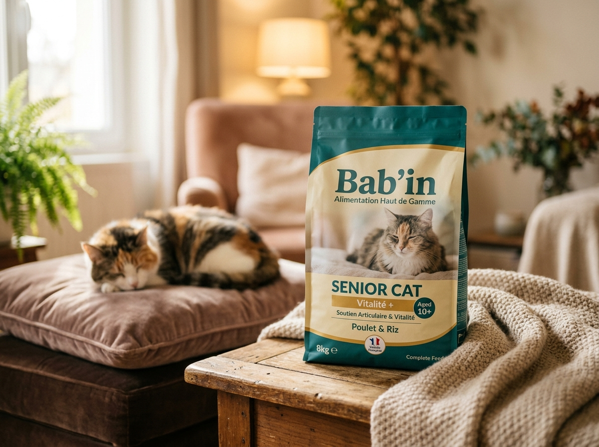 Page: BAB'IN - Croquettes Chat Canard 15 kg - L'Ami Croquettes. Slot: 392 babin signature chat saumo