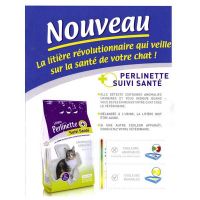 Perlinette Suivi Santé - Litière chats 1,5 kg